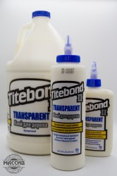 Столярный прозрачный клей TITEBOND II Transparent Premium Wood Glue (3,8 л)