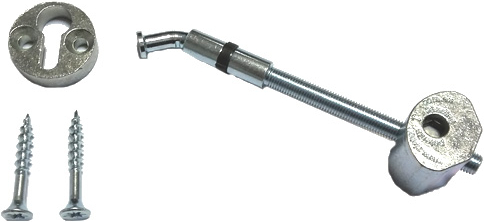 Угловой крепеж для лестничных перил ZipBolt 13.950